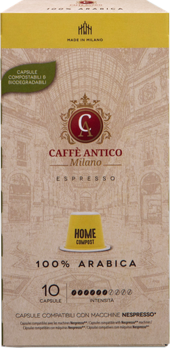 

Кофе в капсулах Caffe Antico Plast Arabica 100%, 10 капсул, 55 г