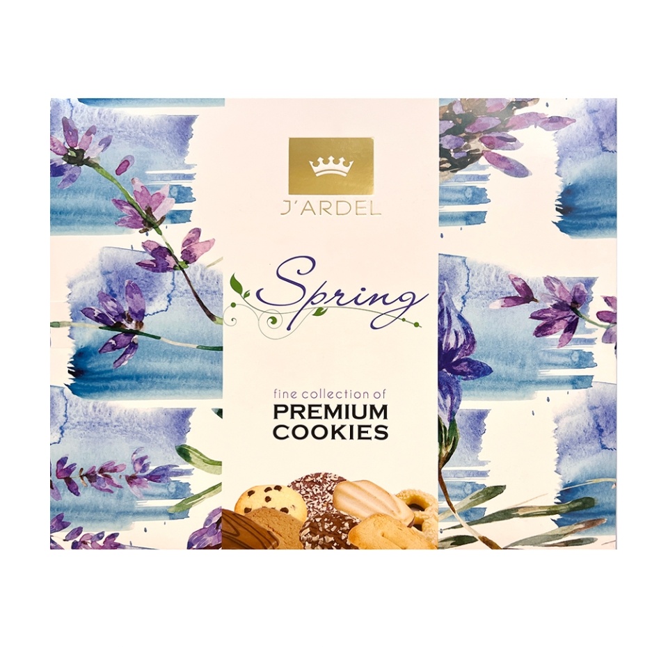 

Датское печенье J’ardel Цветы ассорти, 420 г