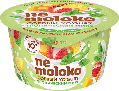 Продукт соевый NEMOLOKO Yo'gurt Тропический микс