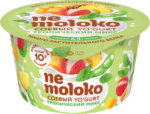

Продукт соевый Nemoloko Yo'gurt Тропический микс 130 г