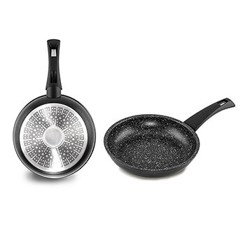 Сковорода антипригарное покрытие Illa cook on rock induction 28 см, Италия