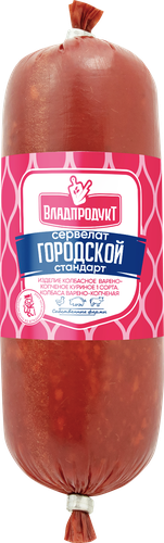 

Сервелат ВладПродукт городской стандарт в/к 300 г