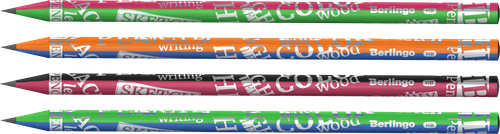 

Карандаш чернографитный Berlingo Contrast HB круглый, в ассортименте