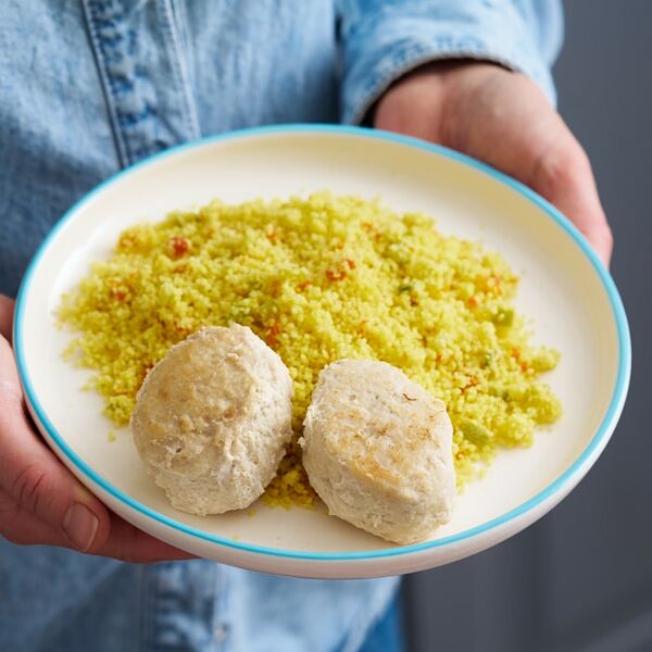 Котлеты из индейки с кус-кусом 220г