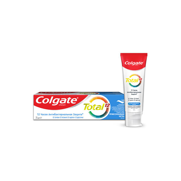 Зубная паста Colgate Total 12 Профессиональная Чистка 75 мл