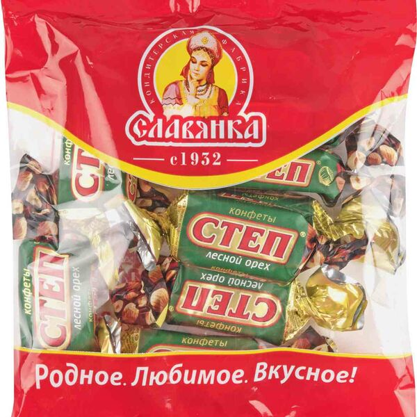 Конфеты Степ Славянка Лесной орех