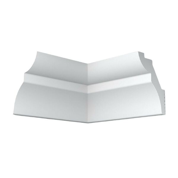 Уголок потолочный экструдированный ПЛИНТЭКС внутренний H40/50SC, белый, 40х50мм, 4шт