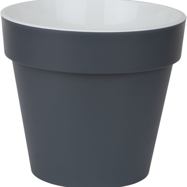 Горшок для цветов Арт-декор Протея Антрацит, 1.4л