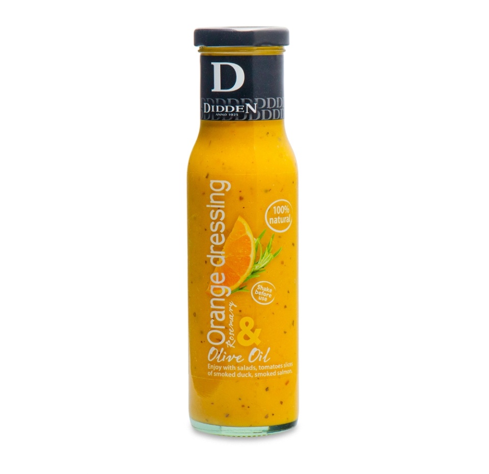

Заправка Didden Orange dressing с розмарином, 240мл