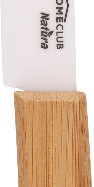 Нож универсальный HOMECLUB Natura 10см, керамический, дереянная ручка