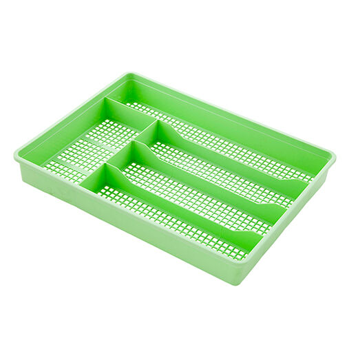 Лоток для столовых принадлежностей Полимербыт 61х38х31 см в ассортименте