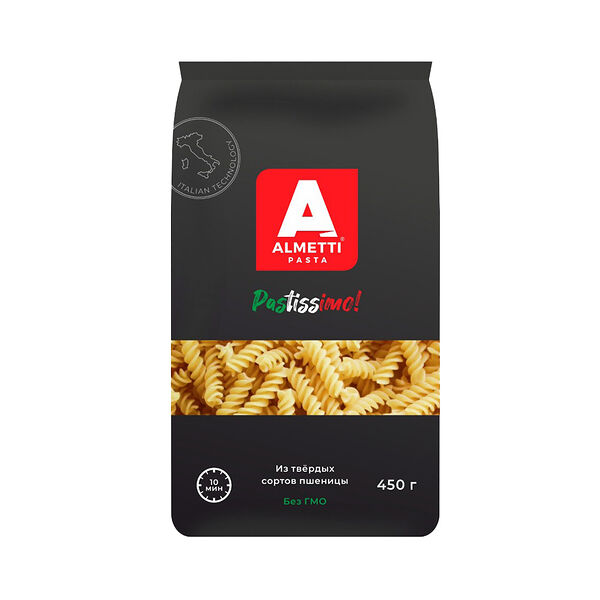 Макаронные изделия в/с грА Спираль Almetti 0,45 кг
