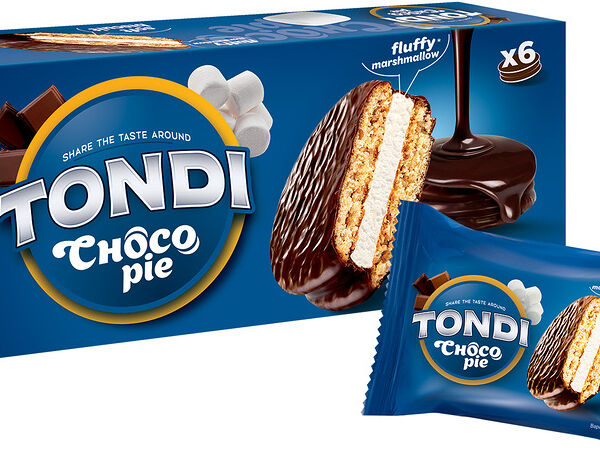 Мучное кондитерское изделие в глазури Tondi Choco Pie 180г