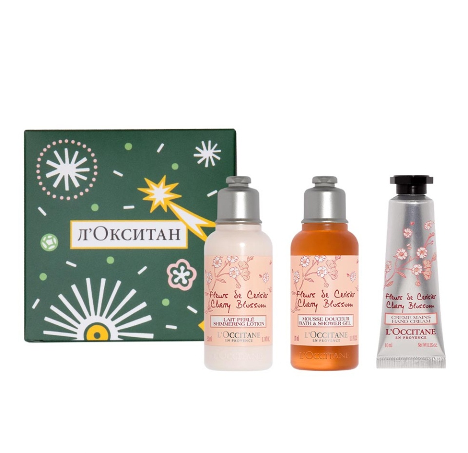 

Набор миниатюр L'Occitane «Вишнёвый цвет» 70мл