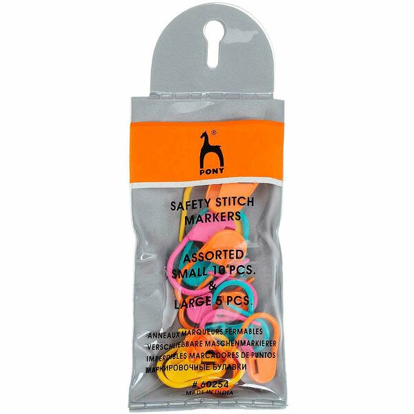 60254 Булавки маркировочные ассорти, 15 шт PONY