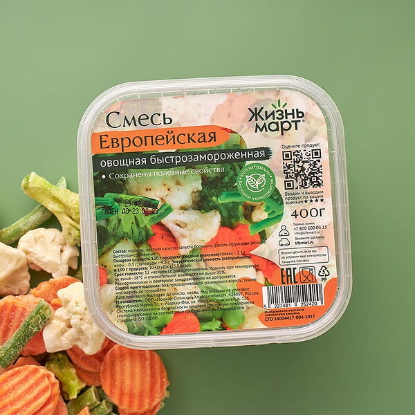 Смесь овощная МАРИАЙС Европейская