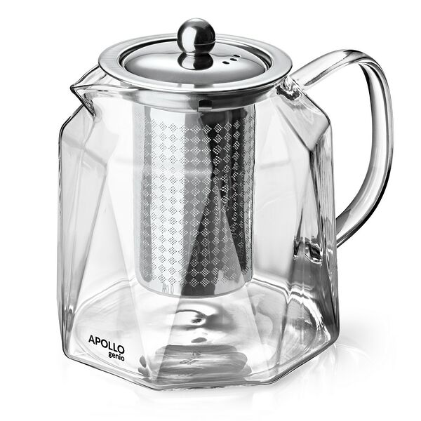 Чайник Apollo Genio Bombori, 1200 мл, стекло