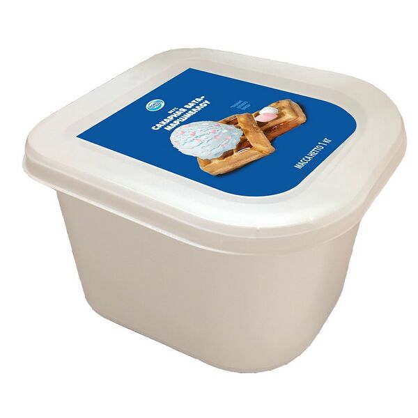 Мороженое сливочное со вкусом сахарной ваты и маршмеллоу 1000г