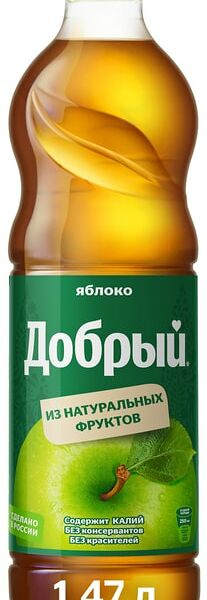 Нектар Добрый Яблочный 1.47л
