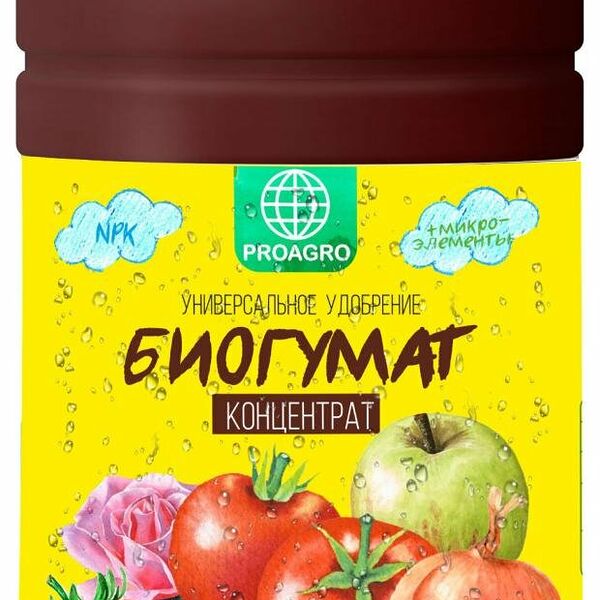 Удобрение ПроАгро Биогумат концентрат Универсальное органоминеральное