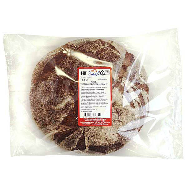 Хлеб Черниковский Новый 500гр Уфимский Хлеб упак