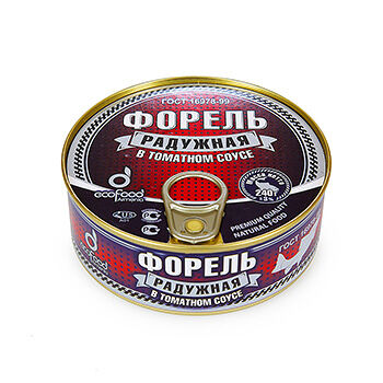 Форель радужная Ecofood Armenia в томатном соусе, 240 г