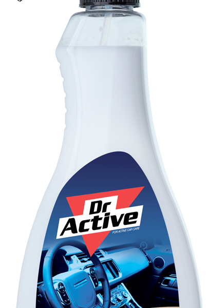 Полироль-очиститель пластика Polyrole Matte (Полироль Матте) Ваниль, спрей ТМ Dr. Active (Др. Актив)