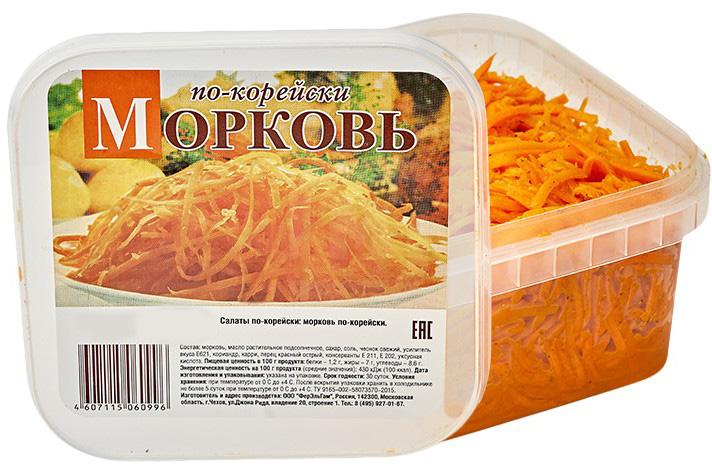 

Морковь по-корейски