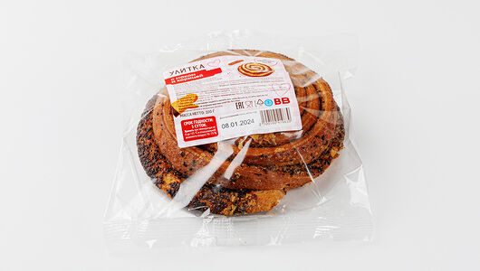 Улитка с маком и корицей