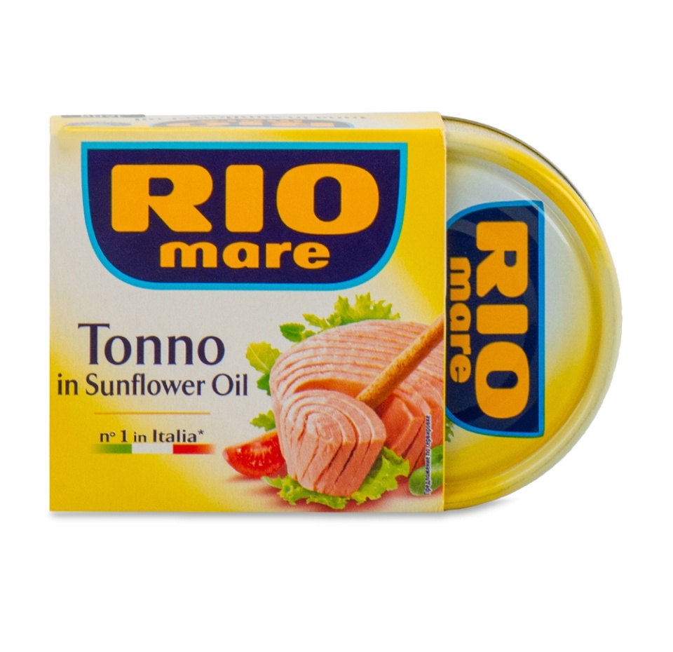 

Тунец Rio mare в подсолнечном масле 160 г