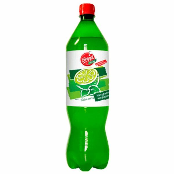 Напиток безалкогольный Рамено лайм-мята газированный, 1.5л