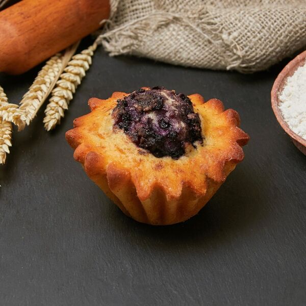 Кекс черничный