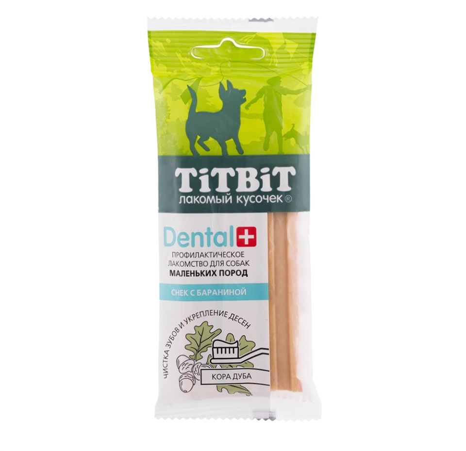 

Лакомство для собак Dental+ (Дентал+) снек с бараниной для мелких пород ТМ TiTBiT (ТиТБиТ)