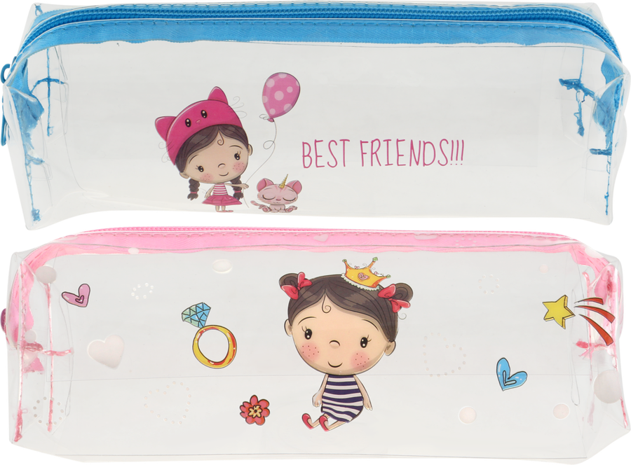 

Пенал ЛЕНТА KIDS Girl 21x6,5x6,5см 1 шт., цвет в ассортименте