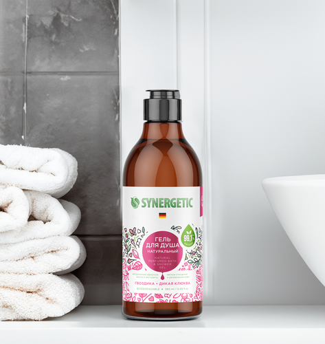 

Гель для душа Synergetic Натуральный гвоздика и дикая клюква 380 мл