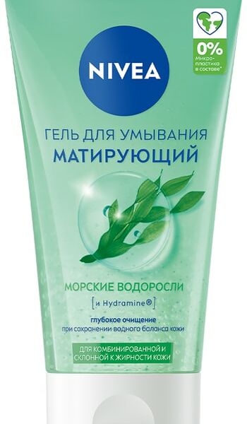 Гель для умывания Nivea Матирующий Для склонной к жирности кожи 150 мл
