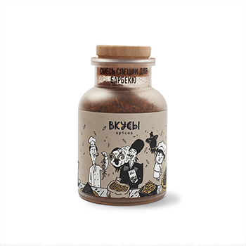 

Приправа Вкусы смесь для BBQ с паприкой с ложкой 100г