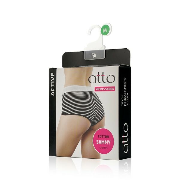 Женские трусы Atto Sammy - shorts, Черный, M