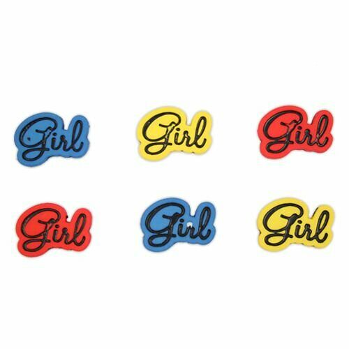 Декоративный элемент, 'Girl' (I1584-DW2) 6шт