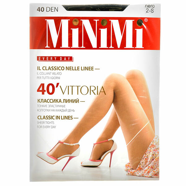 Колготки женские Minimi Vittoria Nero 40 Den