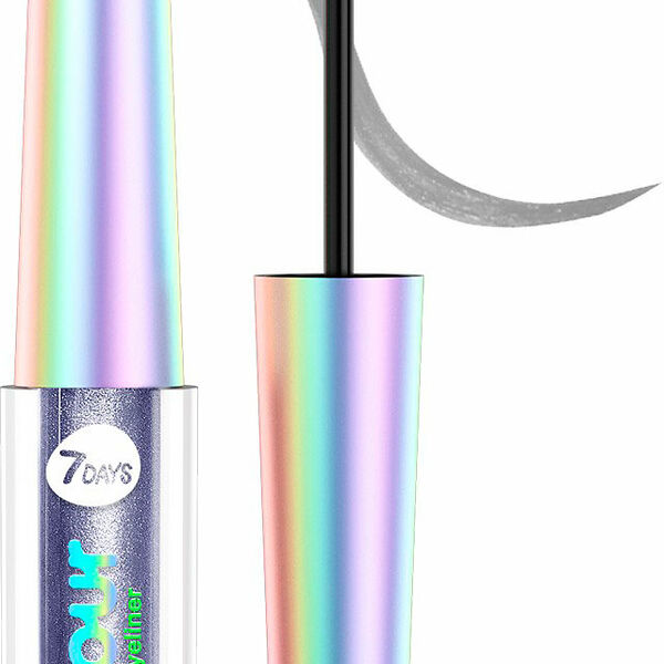 Подводка 7Days B. Colour для глаз металлик 01 3.3мл