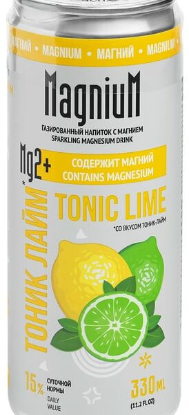 Напиток MagniuM Тоник-Лайм с магнием 330мл