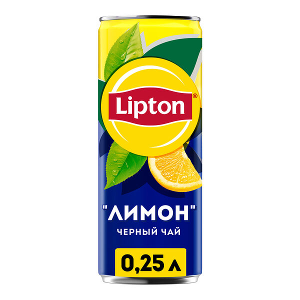 Чай Lipton Лимон 0,25л