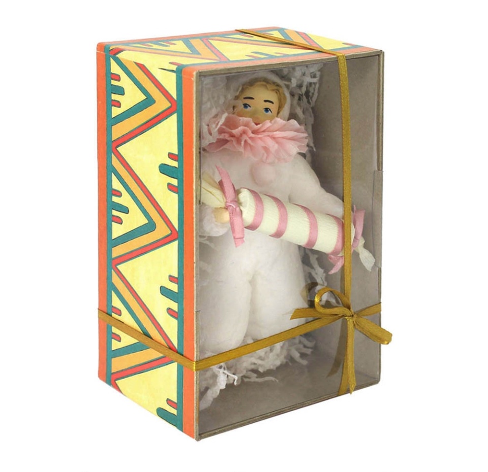 

Игрушка ватная «Клоун» в подарочной коробке, «Душистыя радости», 12 см