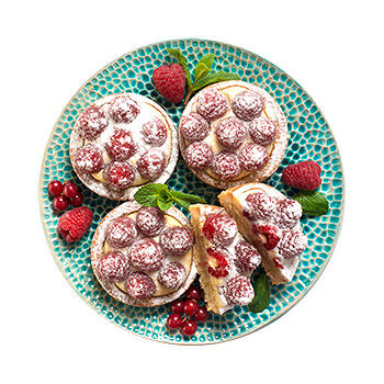 Тарталетка «Малина» от шеф-кондитера