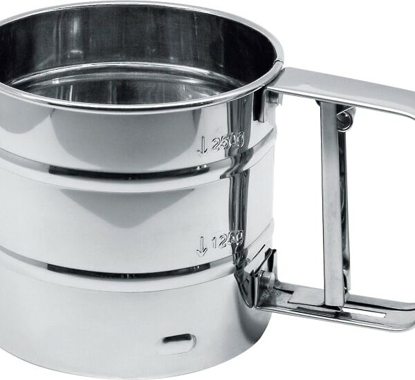 Кружка-сито Mallony для просеивания муки 10*9.5см