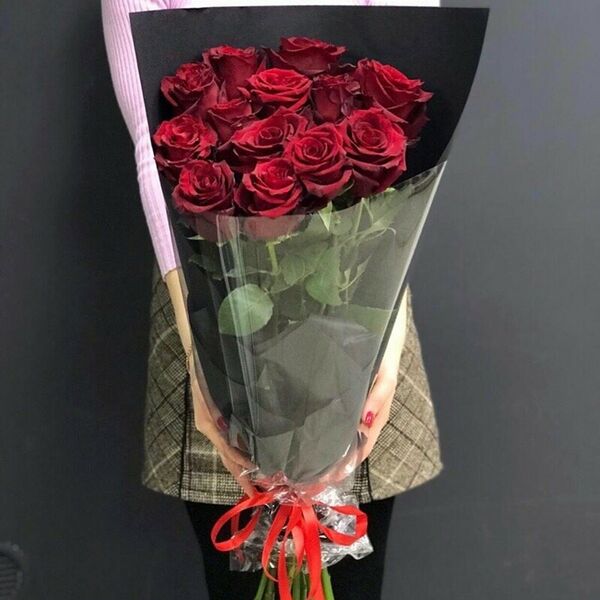 Букет Красные розы 70 см