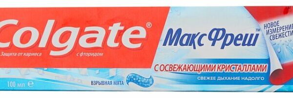 Зубная паста Colgate максфреш взрывная мята