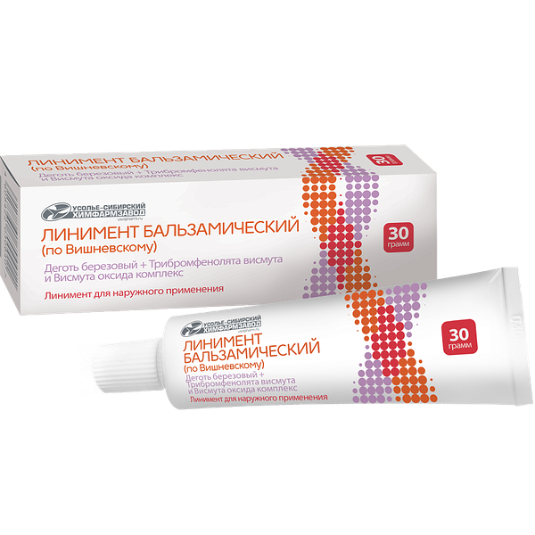 Линимент бальзамический (по Вишневскому) 30 г