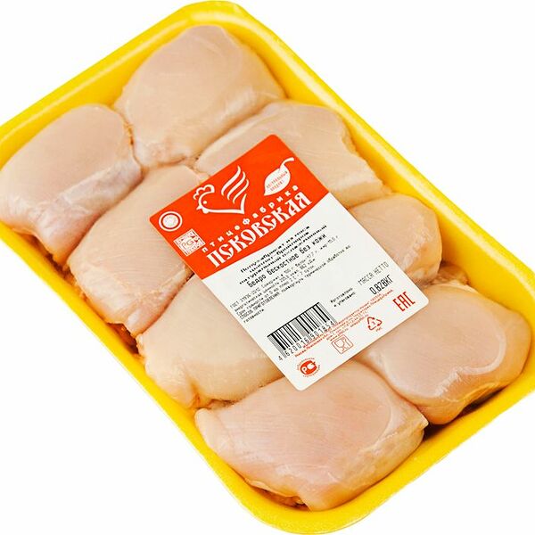 Бедро цыпленка Псковская ПФ без кости охлажденное